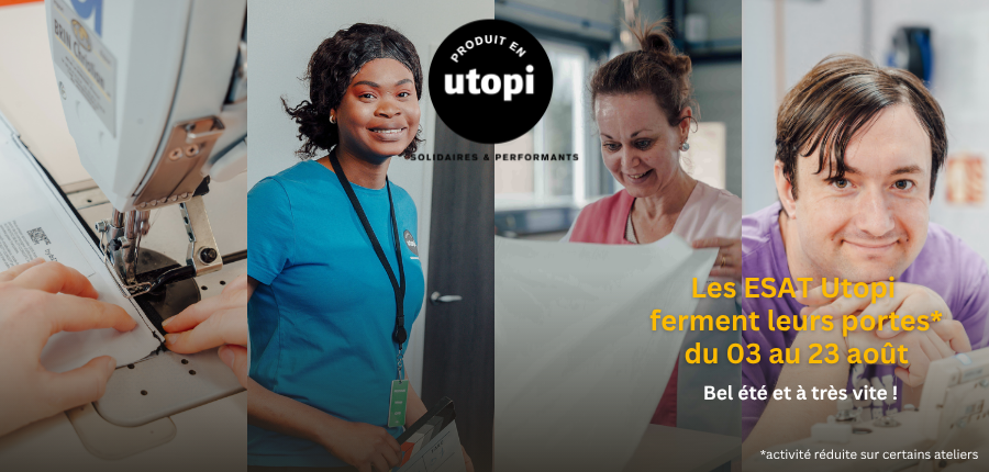 Fermeture août Produit en Utopi 