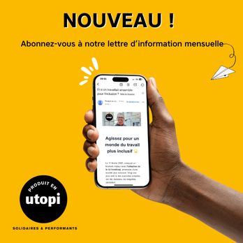 Abonnez-vous à la lettre d'information Produit en Utopi !