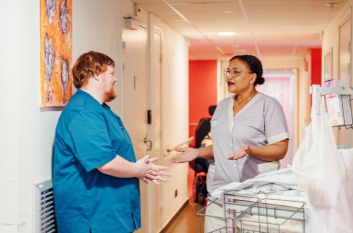 Prestation en entreprise au Pôle Saint Hélier